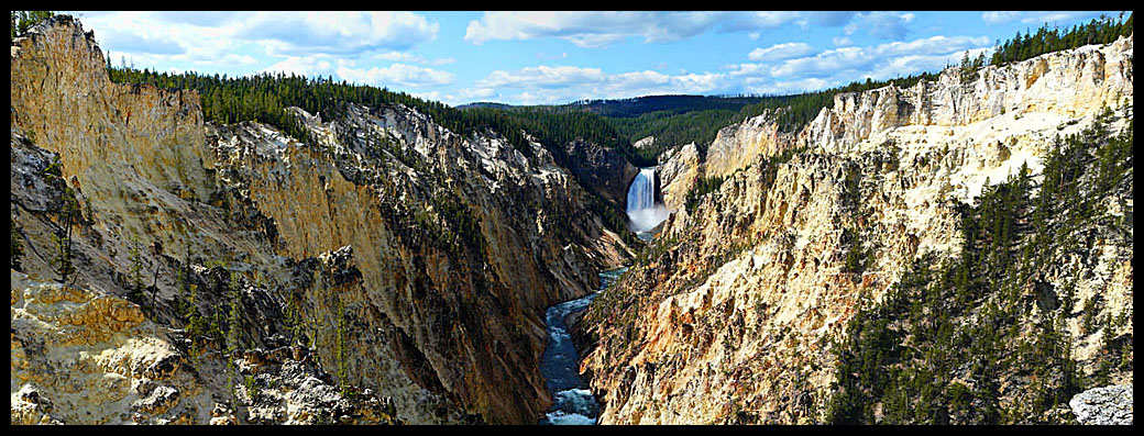 Yellowstone canyon